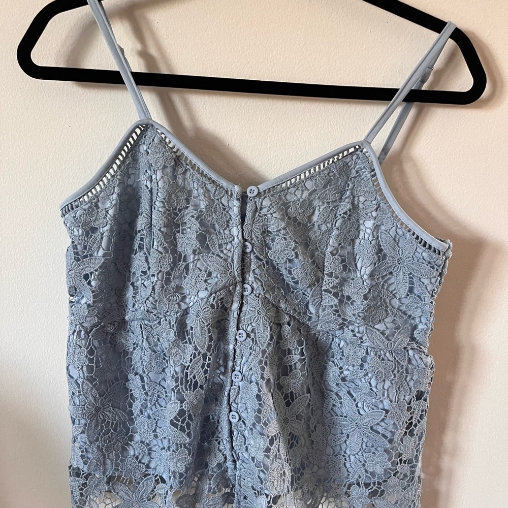 Rebellion Blue Tank Top